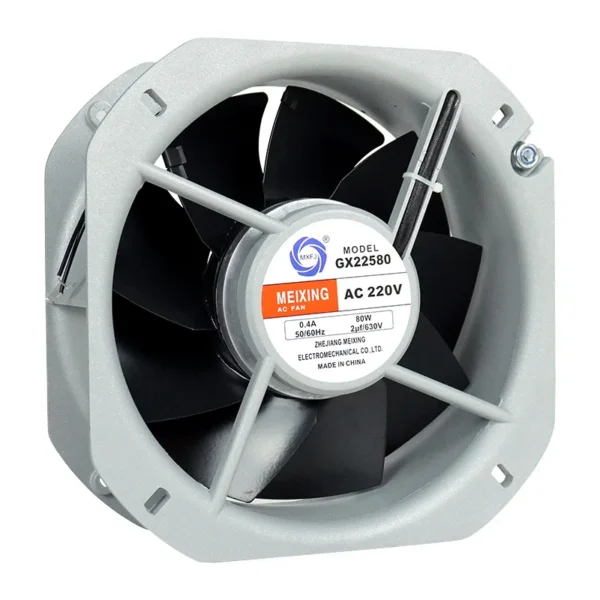 Axial Fan, GX22580, 225*225*80mm, AC220V, Copper - view 3