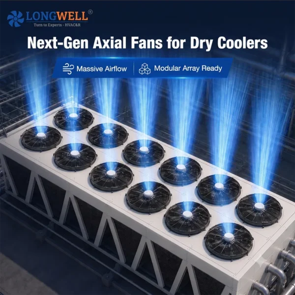 Axial Fan, LONGWELL, 280x280, 450mm, 500mm - view 2