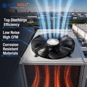 Axial Fan, LONGWELL, 350, IP67, Waterproof