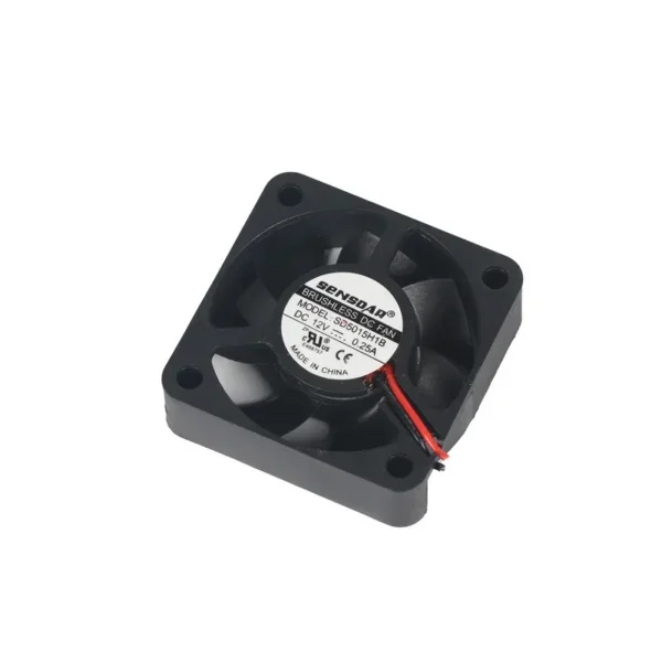 Axial Fan, Plastic, 50x50x15mm, 12V
