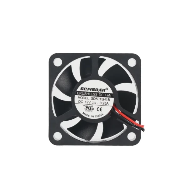 Axial Fan, Plastic, 50x50x15mm, 12V - view 2