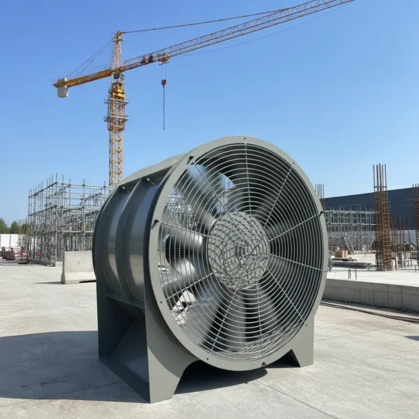 Axial Fan, Stainless, Steel, 220-240V