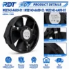 Axial Fan, W2E143-AA09-01/12/93, 172X51mm - view 5