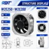 Axial Fan, W2E250-CE31-16, 230V, 250mm, 127W - view 3