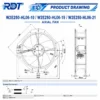 Axial Fan, W2E250-HL06-01, W2E250-HL06-19, W2E250-HL06-21 - view 3
