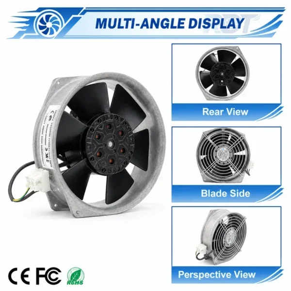 Axial Fan, W2S130-AA03-21/71, 230 V, Electric - view 4