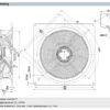 Axial Fan, W4E500-GM03-01, 500mm, Stainless, Steel - view 2
