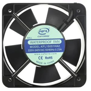 Axial Fan, Waterproof, IP68, 150x150x51mm, 220V
