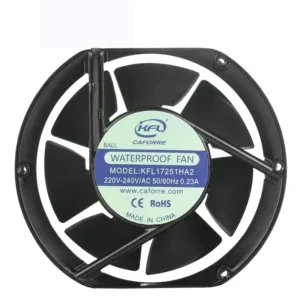 Axial Fan, Waterproof, IP68, 172x150x51mm, 220V