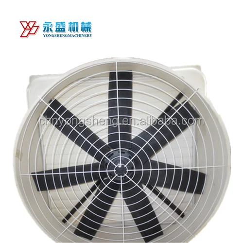 Axial Flow Aluminum Fan, FRP, Plastic
