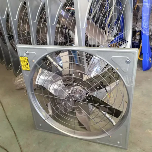 Axial Flow Barn Fan, stainless, steel - view 3