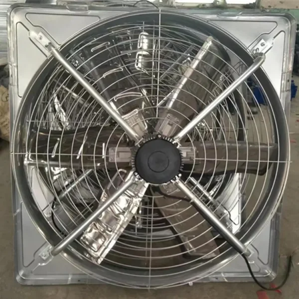 Axial Flow Barn Fan, stainless, steel - view 4
