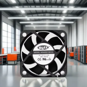 Axial Flow Cooling Fan, 12V/24V, Brushless, Plastic