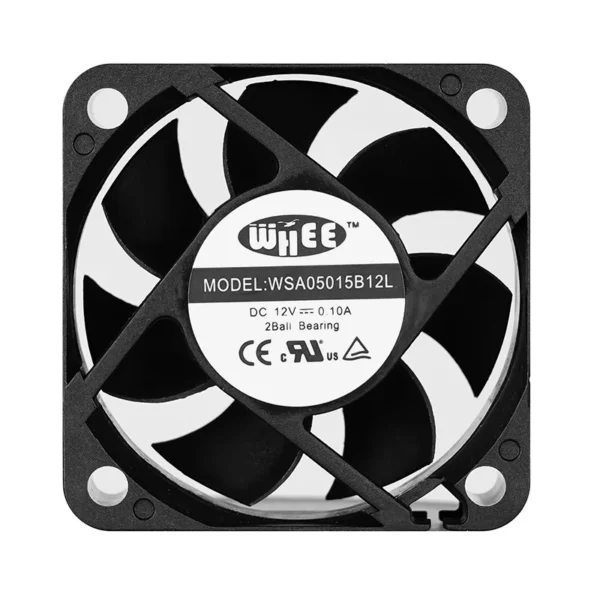 Axial Flow Cooling Fan, 12V/24V, Brushless, Plastic - view 2