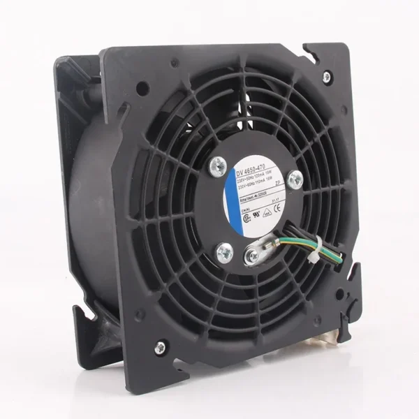 Axial Flow Cooling Fan, 230V, 50/60Hz, 120mA/110mA, 19/18W