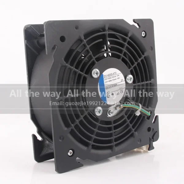 Axial Flow Cooling Fan, 230V, 50/60Hz, 120mA/110mA, 19/18W - view 2