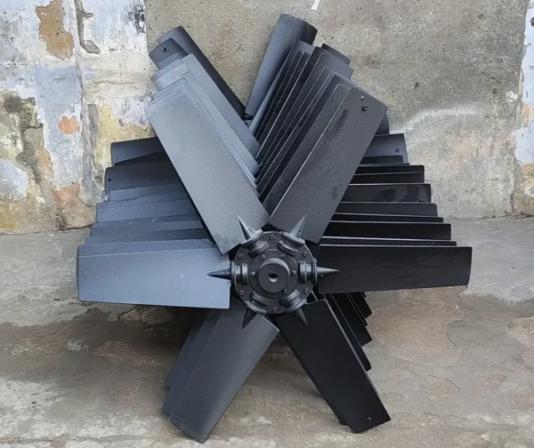 Axial Flow Cooling Fan, Aluminium, 110, large - view 5