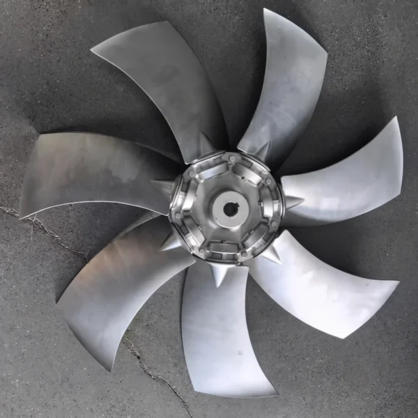 Axial Flow Cooling Fan, Aluminium, 110V, Electric - view 2