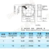 Axial Flow Cooling Fan, Aluminum, 220V/320V, 1200X1200X25mm - view 2