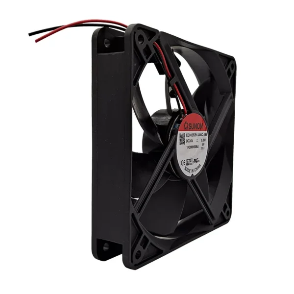 Axial Flow Cooling Fan, SUNON, EEC0252B1-000C-A99, Plastic - view 2