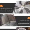 Axial Flow Exhaust Extractor, 220v, 180mm, 1000mm - view 6