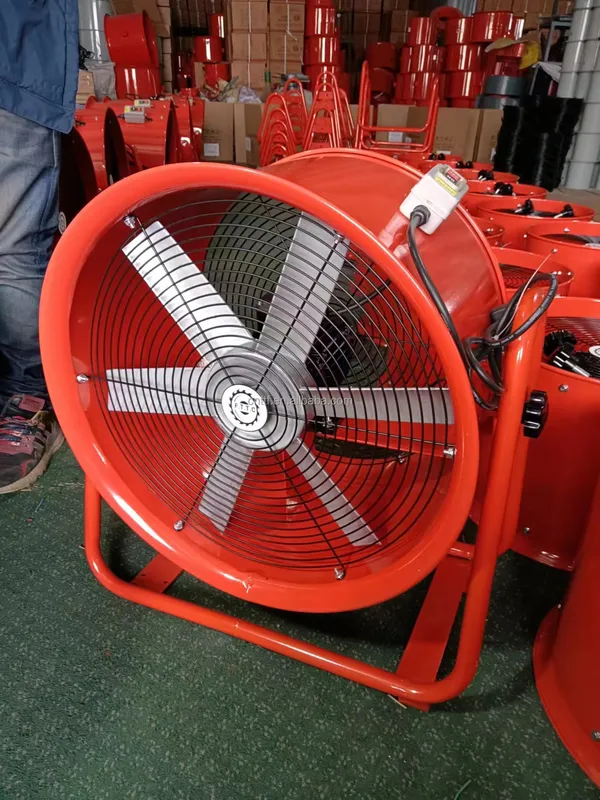 Axial Flow Exhaust Fan, 24inch, 600mm, 1450rpm, 380V - view 2