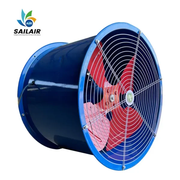 Axial Flow Exhaust Fan, 500mm, Cast, 380V