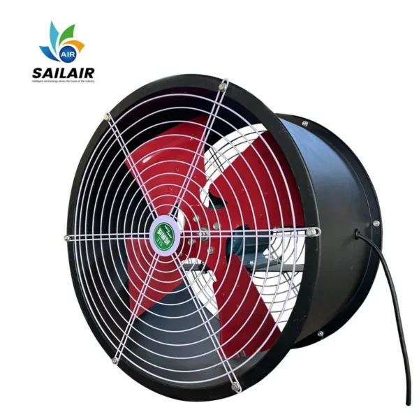 Axial Flow Exhaust Fan, 500mm, Cast, 380V - view 4