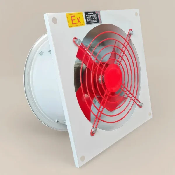 Axial Flow Exhaust Fan, Explosion-proof, 380V, Stainless - view 3