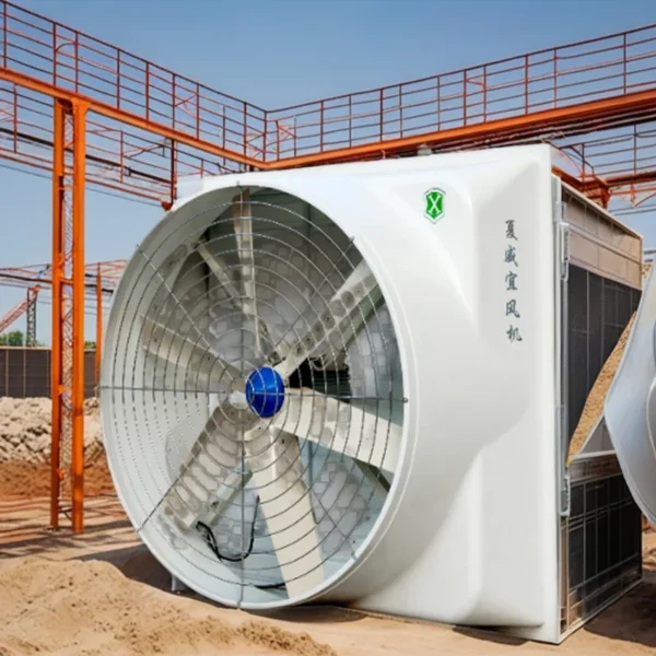 Axial Flow Exhaust Fan, FRP, 220V, Electric - view 4