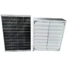 Axial Flow Exhaust Fan, Solar, 220-240V, Aluminum