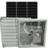 Axial Flow Exhaust Fan, Solar, 220-240V, Aluminum - view 4