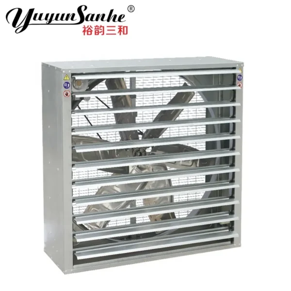 Axial Flow Exhaust Fan, Stainless, Steel, Wall