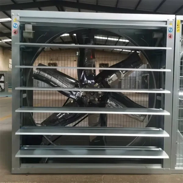 Axial Flow Exhaust Fan, Wall, Stainless, Steel, 1250mm - view 5