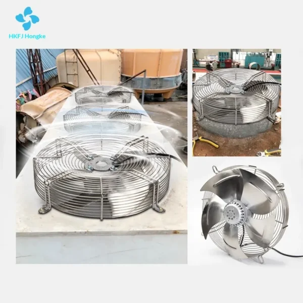 Axial Flow Exhaust Fan, YYW, Stainless, Steel, 220V/380V - view 4