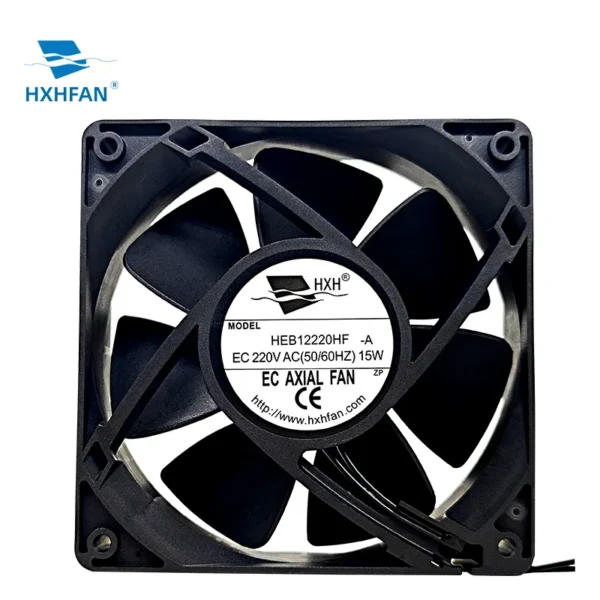 Axial Flow Fan, 110-220V, 120x120x38mm, Plastic, 70000 - view 2