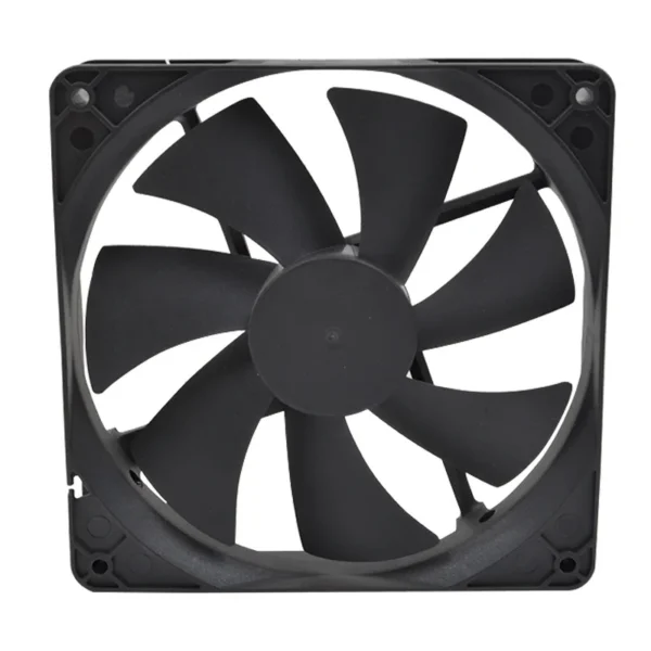 Axial Flow Fan, 12/24V, 140x140x25mm, 70000, Plastic