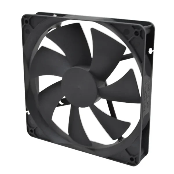 Axial Flow Fan, 12/24V, 140x140x25mm, 70000, Plastic - view 3
