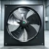 Axial Flow Fan, 120 V, Electric - view 4