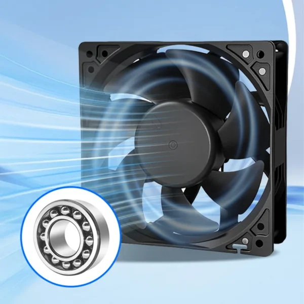 Axial Flow Fan, 12038, Waterproof, IP55, IP65 - view 2