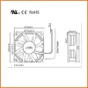 Axial Flow Fan, 12038, Waterproof, IP55, IP65 - view 5