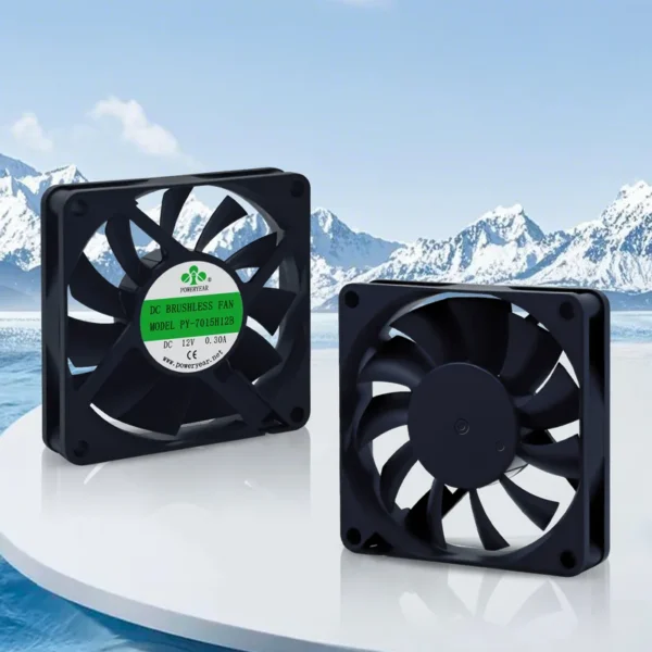 Axial Flow Fan, 120mm, 12V, 24V, 48V - view 6
