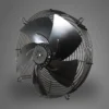 Axial Flow Fan, 120V, Plastic - view 2