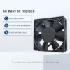 Axial Flow Fan, 120x120x38mm, 110-220V, 70000 - view 4