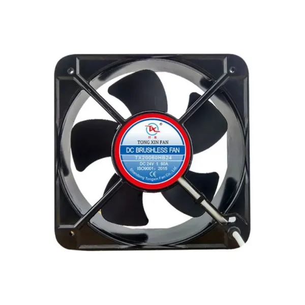 Axial Flow Fan, 12V, 24V, 48V, 200x200x60mm - view 2