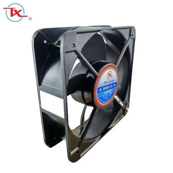 Axial Flow Fan, 12V, 24V, 48V, 200x200x60mm - view 6