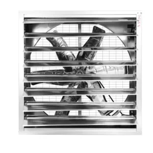 Axial Flow Fan, 1380x1380x400mm, Wall, 1100w, 44500m3/h