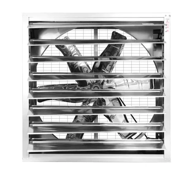 Axial Flow Fan, 1380x1380x400mm, Wall, 1100w, 44500m3/h