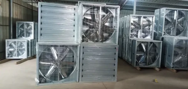 Axial Flow Fan, 1380x1380x400mm, Wall, 1100w, 44500m3/h - view 5