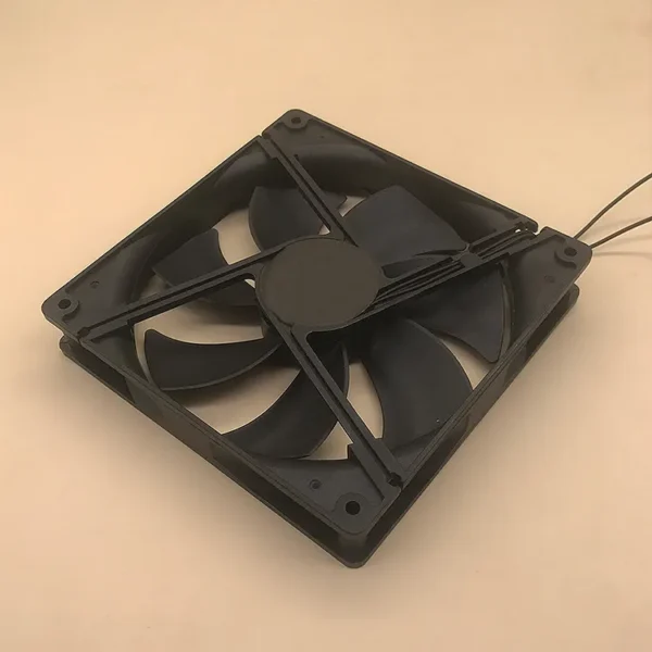 Axial Flow Fan, 140mm, 220V, 14025, Plastic - view 2